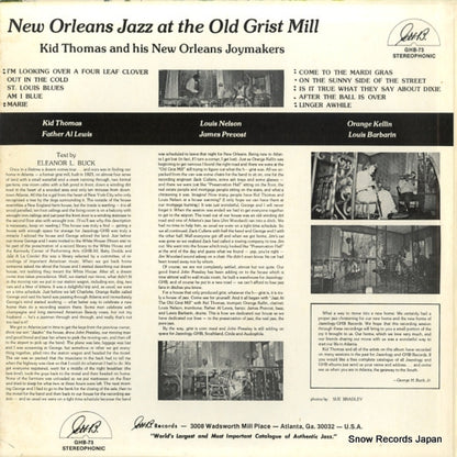 GHB-73 back cover