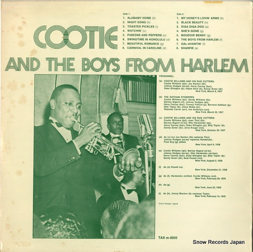 TAXM-8005 back cover