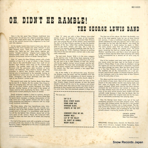 MGV-8325 back cover