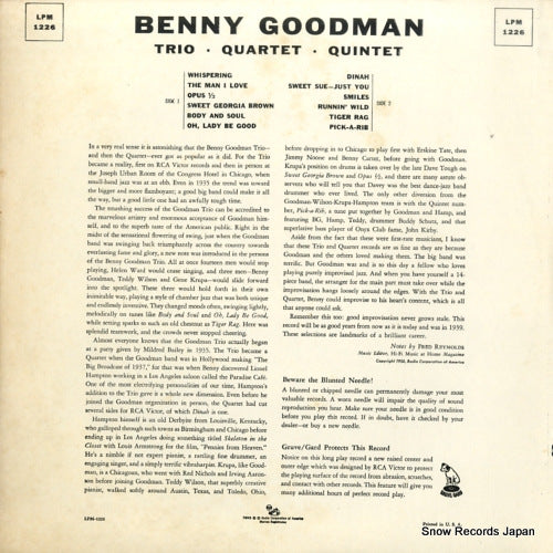 LPM-1226 back cover