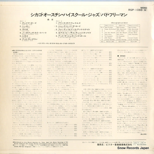 RGP-1088(M) back cover