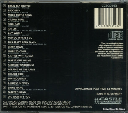 CCSCD193 back cover