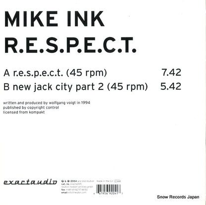 EXACTA005 back cover