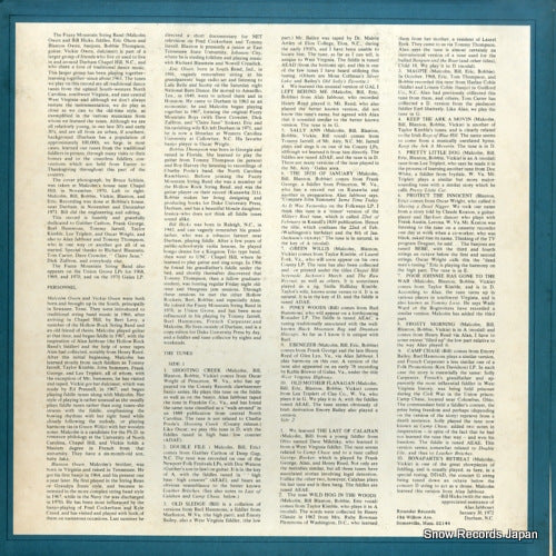 ROUNDER0010 back cover