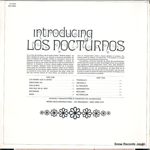 LP-5032 back cover