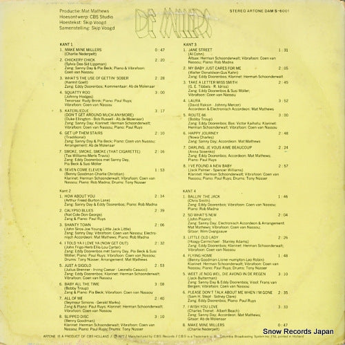 DAMS-6001 back cover