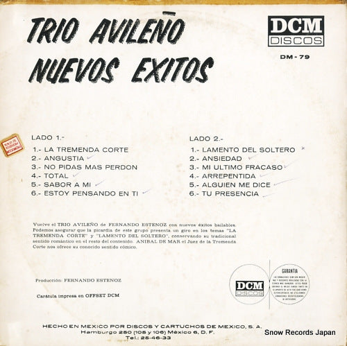 DM-79 back cover