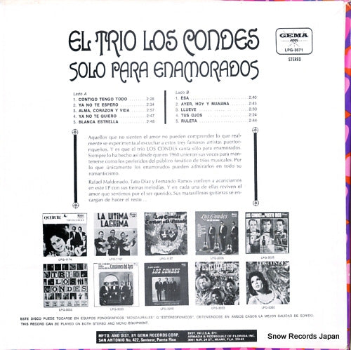LPG-3071 back cover