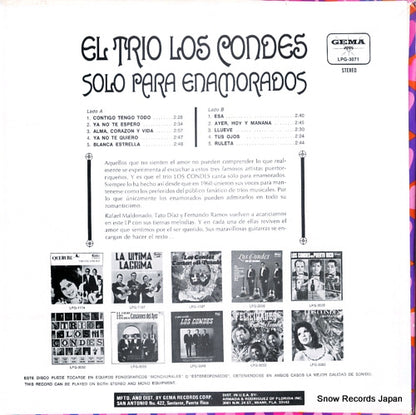 LPG-3071 back cover
