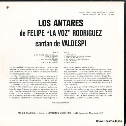 SLPA-8300 back cover
