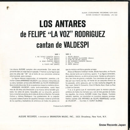 SLPA-8300 back cover