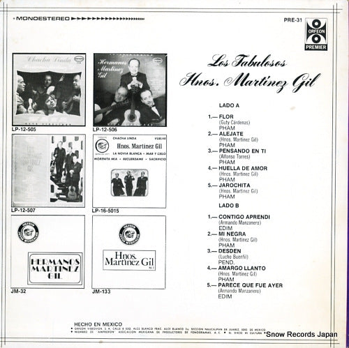 PRE-31 back cover