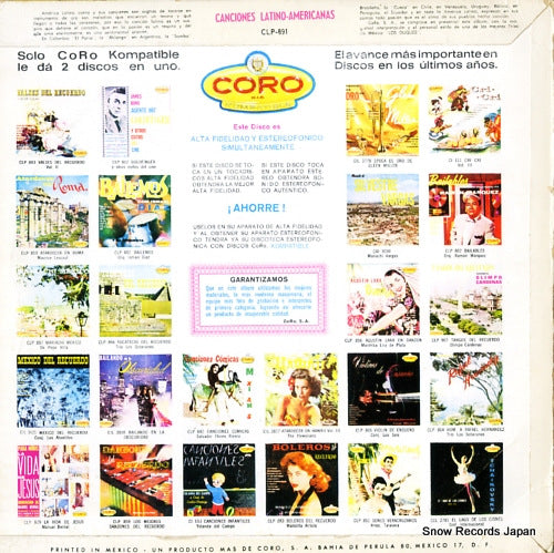 CLP-891 back cover