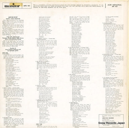 MFS431 back cover