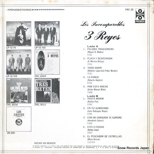PRE-30 back cover