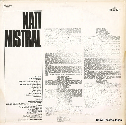 CS8055 back cover