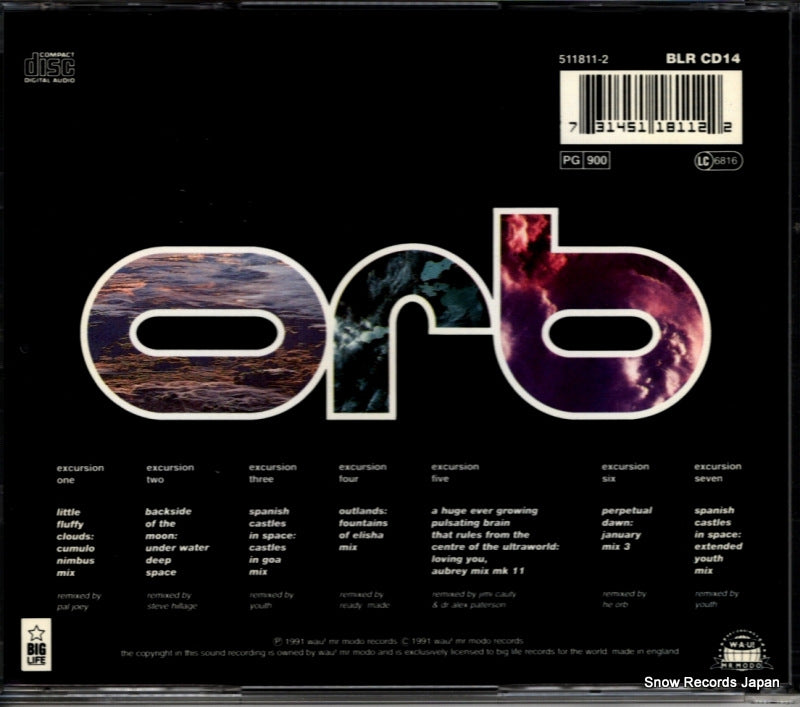 BLRCD14 / 511811-2 back cover