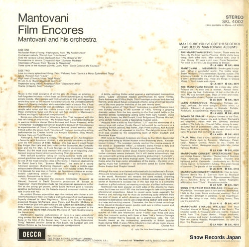 SKL4002 back cover
