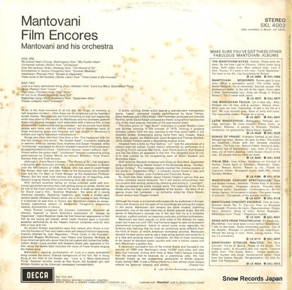 SKL4002 back cover