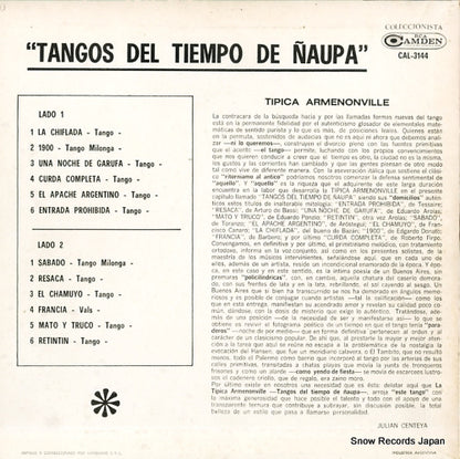 CAL-3144 back cover