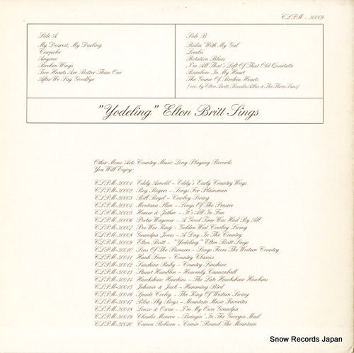 CLPM-30009 back cover