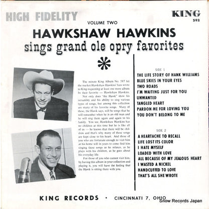 KING592 back cover