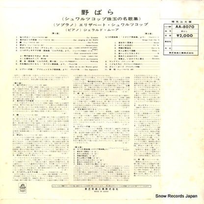 AA-8070 back cover