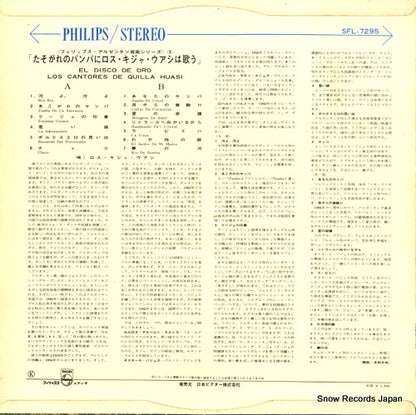 SFL-7295 back cover