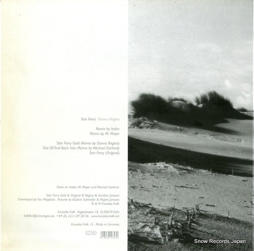 KARAOKEKALK15 back cover