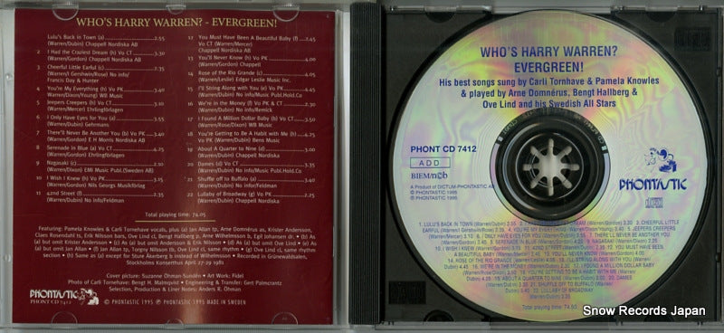 PHONTCD7412 disc