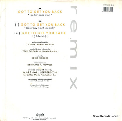 12SYX25 back cover