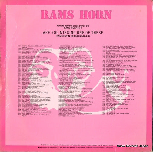 RHR3650 back cover