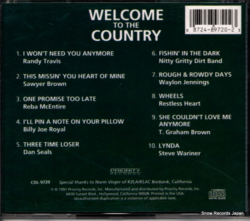 CDL-9720 back cover