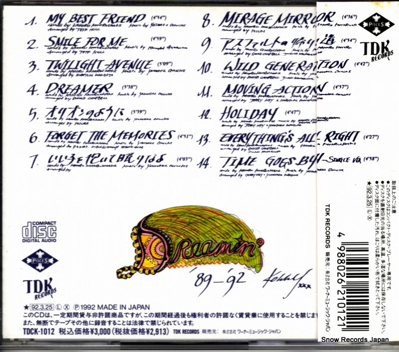 TDCK-1012 back cover