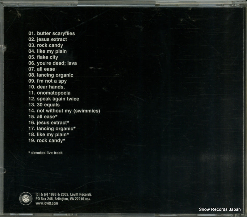 LOV009 back cover