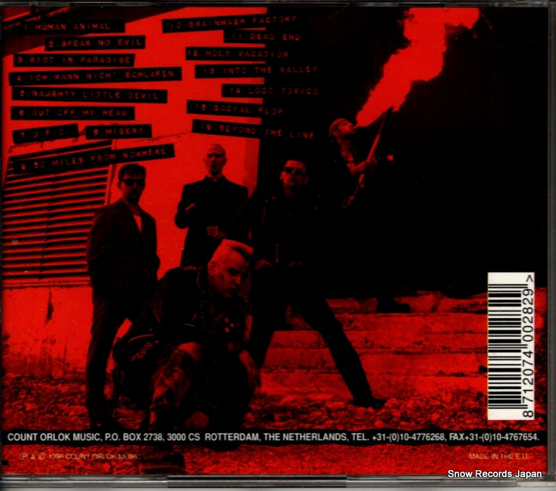 C.O.C.K.XXVIII back cover