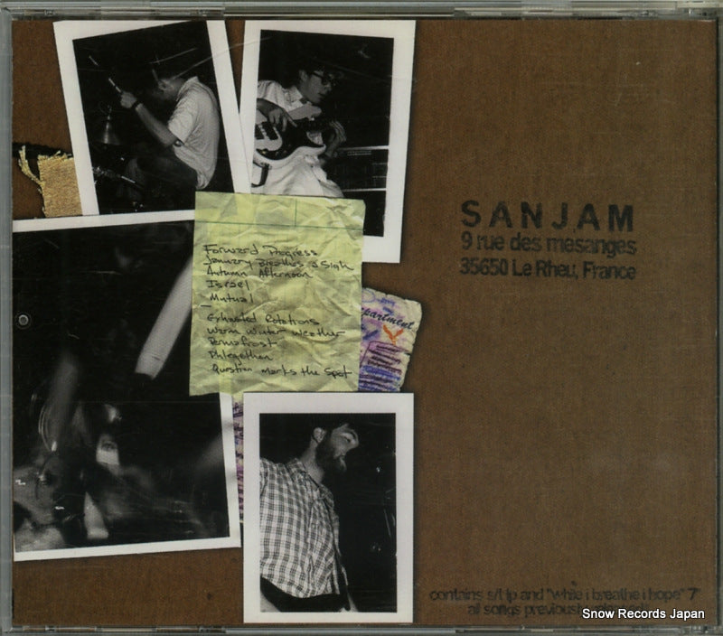 SANJAM008 back cover