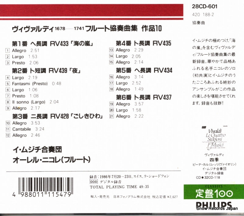 28CD-601 / 420188-2 back cover