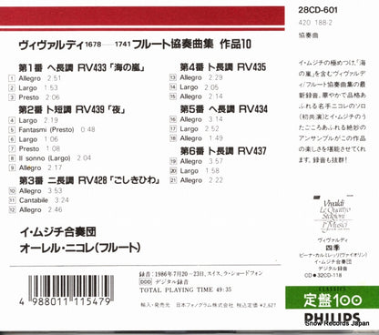 28CD-601 / 420188-2 back cover