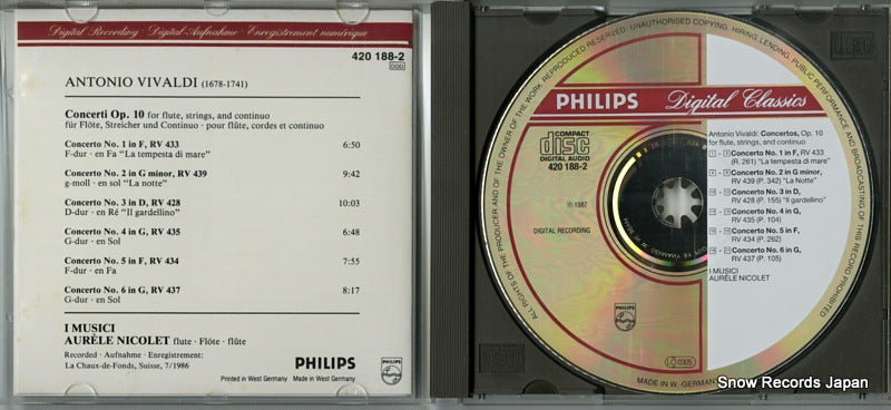 28CD-601 / 420188-2 disc