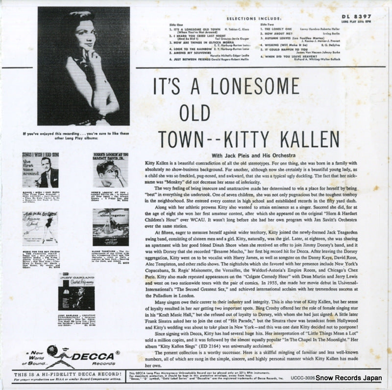 UCCC-3026 back cover