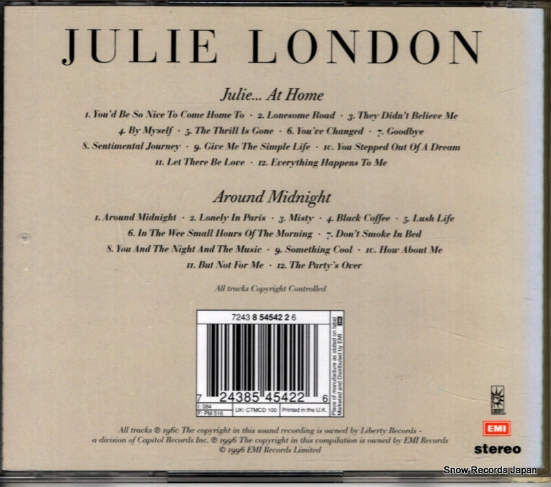 724385454226 / CTMCD100 back cover