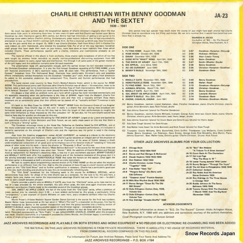 JA-23 back cover