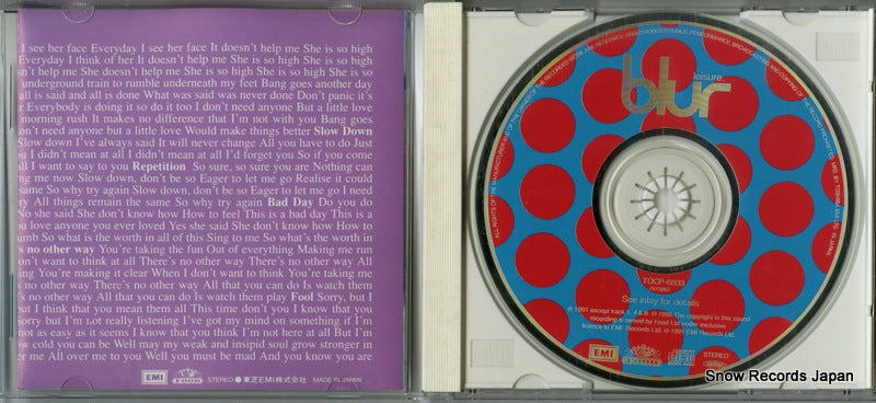 TOCP-6833 / 7975062 disc