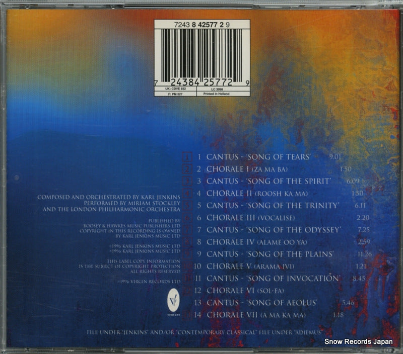 724384257729 / CDVE932 back cover