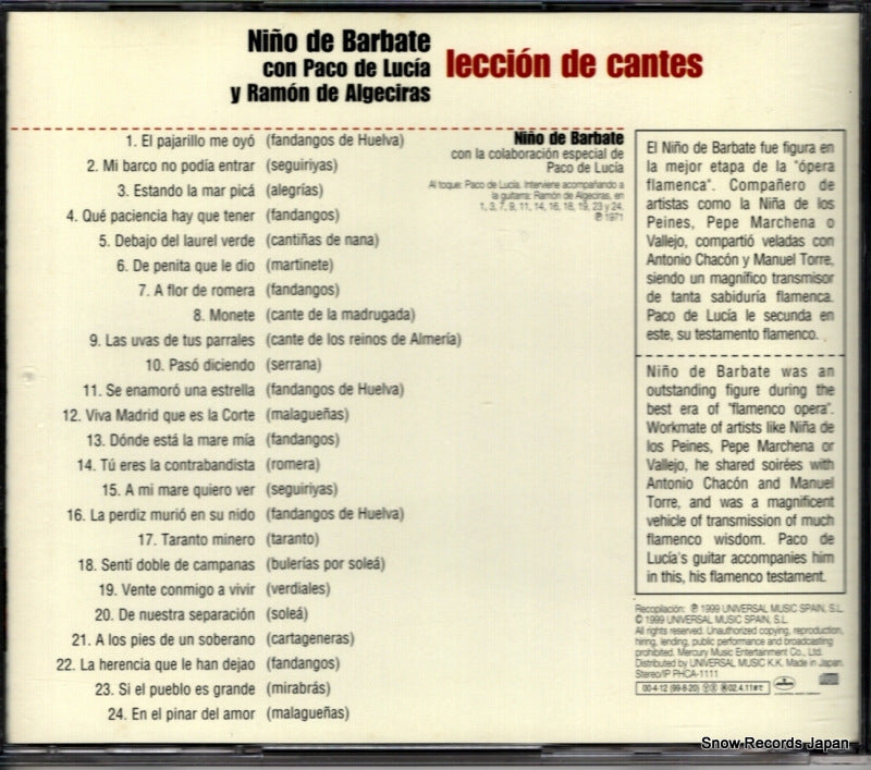PHCA-1111 back cover