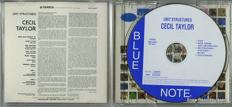 TOCJ-6672 / BST-84237 disc