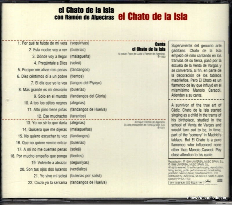 PHCA-1109 back cover