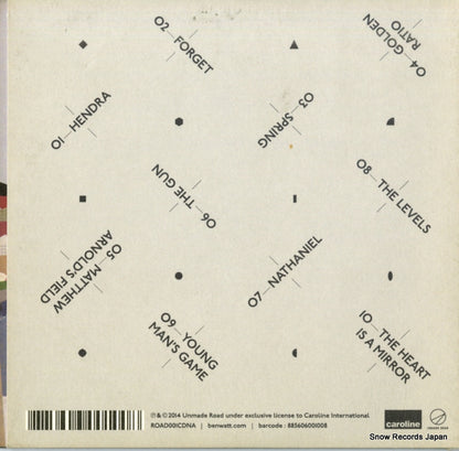 ROAD001CDNA back cover