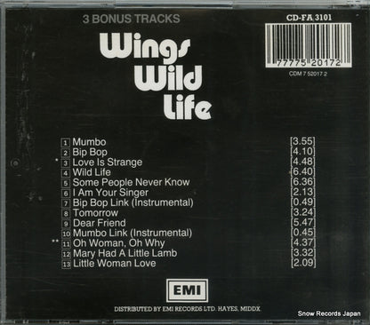 CD-FA3101 / CDM7520172 back cover